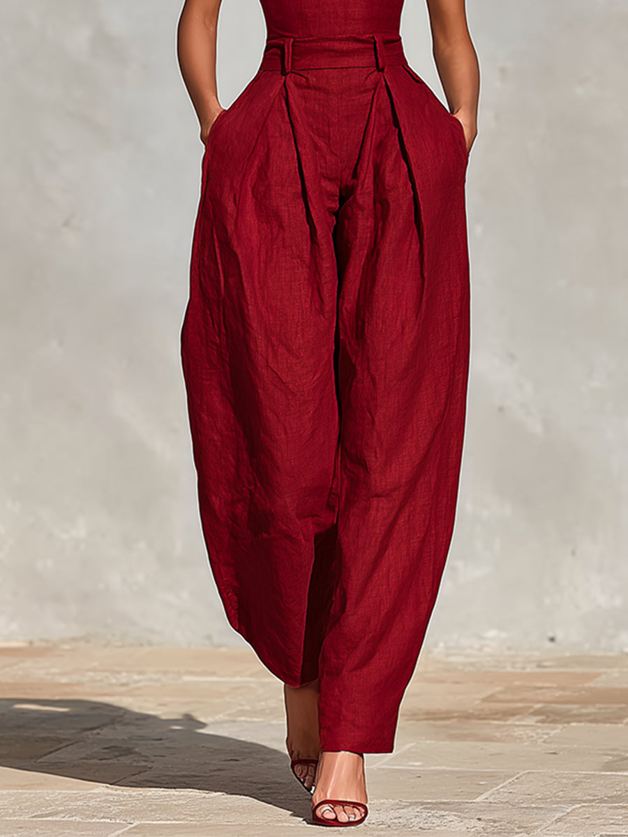 Scarlett High-Waisted Jumpsuit