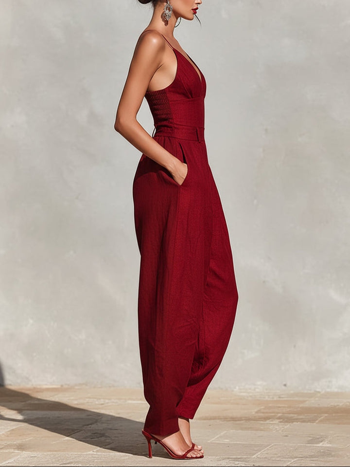 Scarlett High-Waisted Jumpsuit