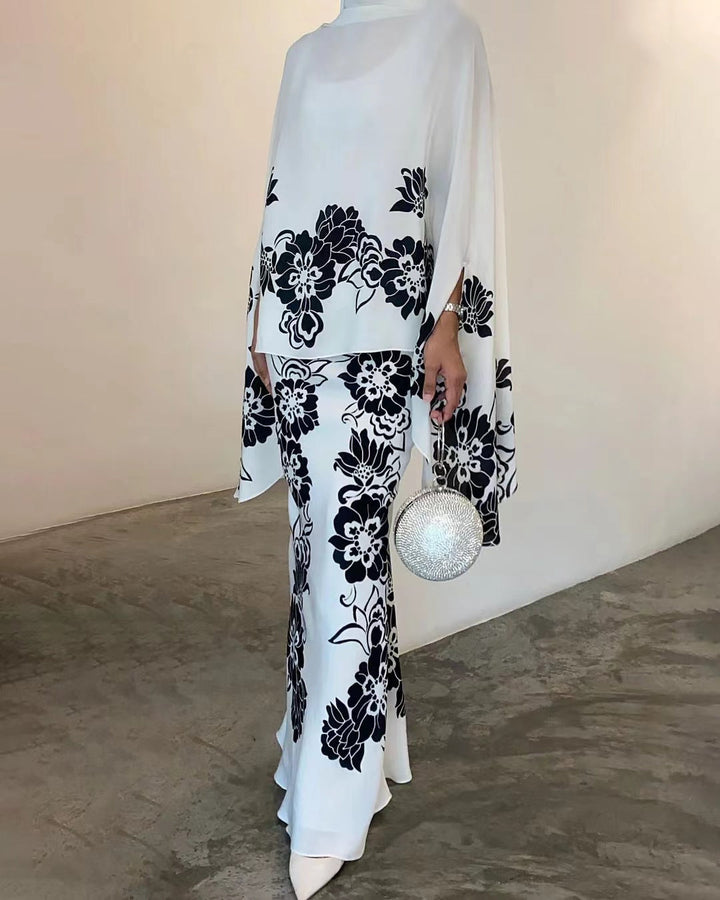 Elena Floral Slim Set