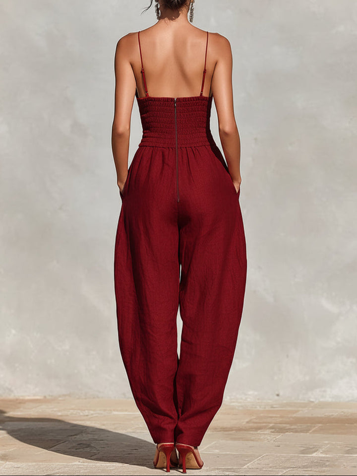 Scarlett High-Waisted Jumpsuit