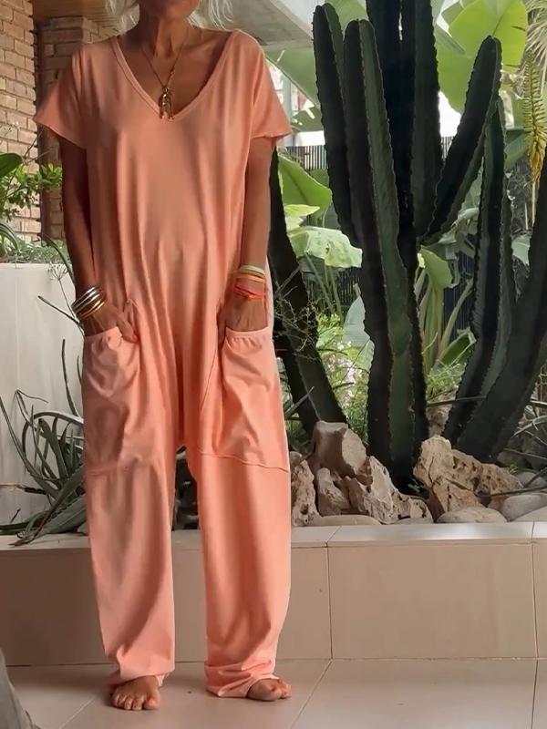 Sofia V-neck Jumpsuit