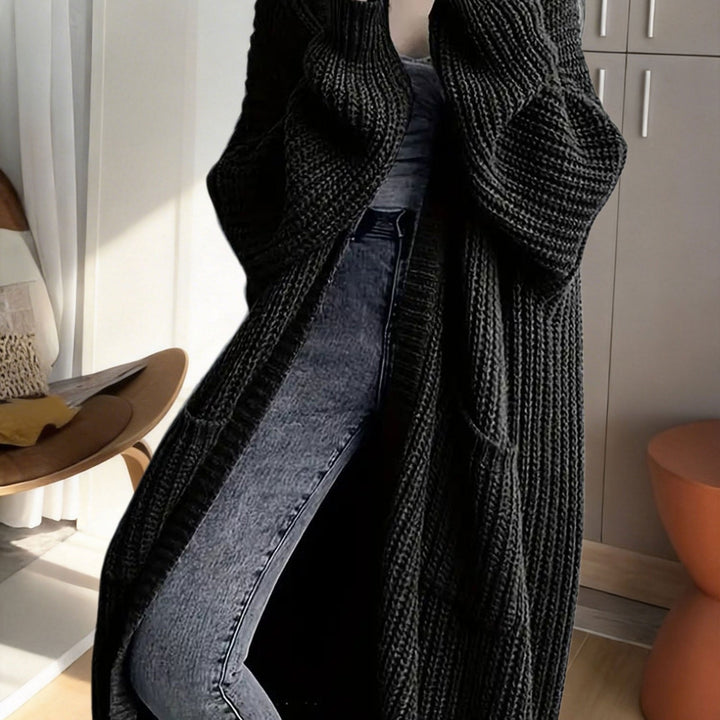 Isadora | Women's Oversized Longline Duster Cardigan with Pockets