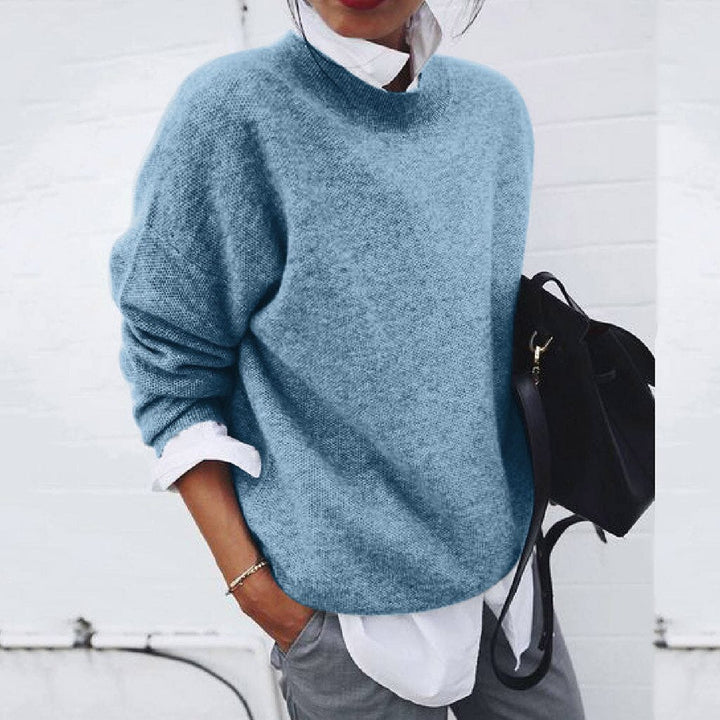 Women's Fine Knit Sweater – Office Knit Pullover