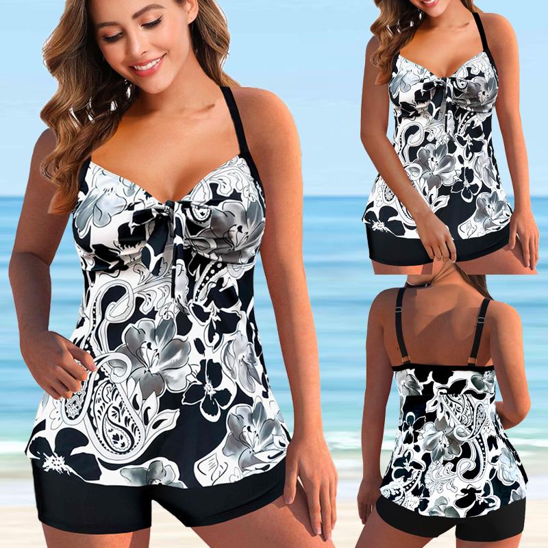 RUBY | PRINTED BATHING SUIT TWO-PIECE SWIMSUITS