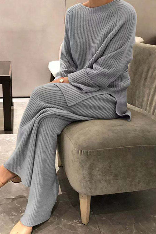 Sofia Knitted Sweater Set