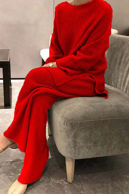 Sofia Knitted Sweater Set