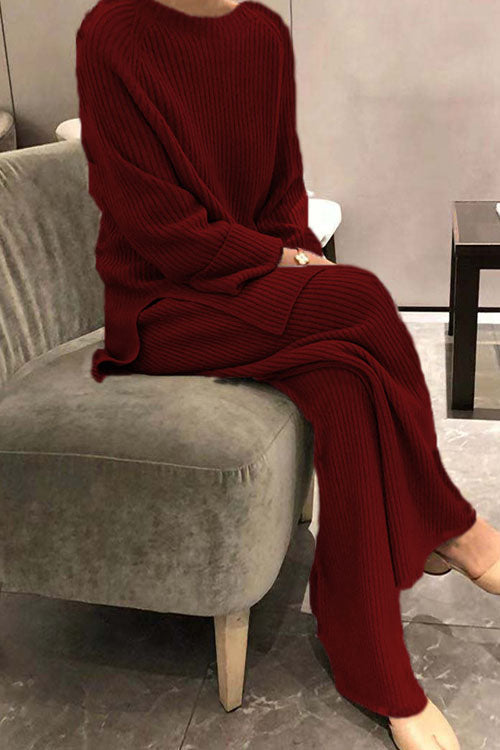 Sofia Knitted Sweater Set