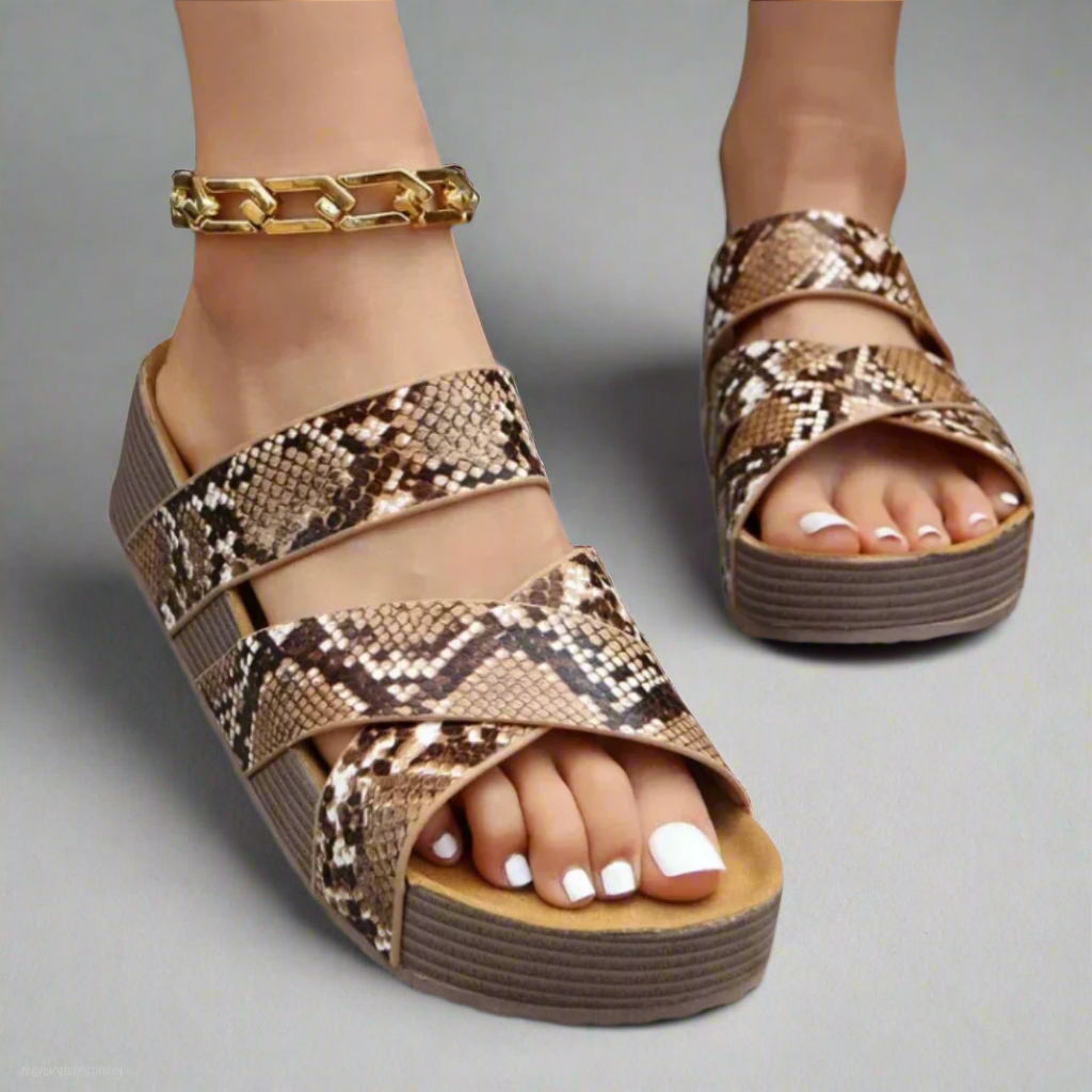 Dana | Woven Platform Sandals for Women