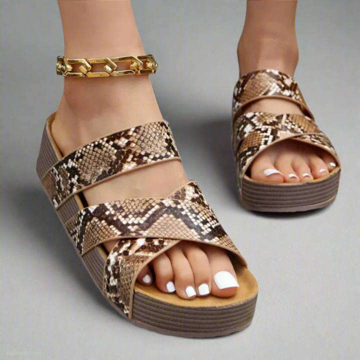Dana | Woven Platform Sandals for Women