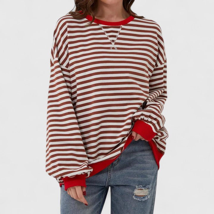 Kayli | Women's Oversized Striped Sweater