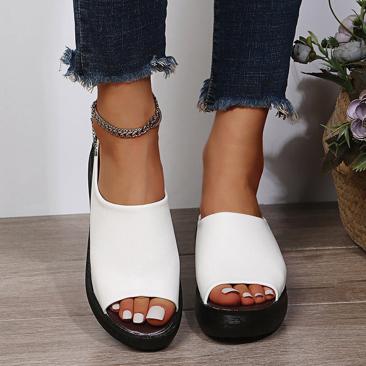Elisa - Refined Slip-On Support Sandals