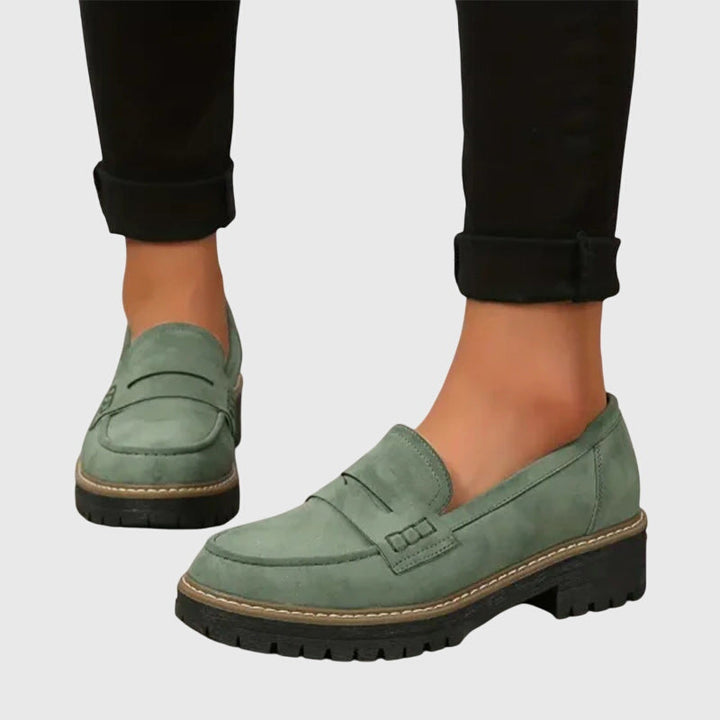 Sophie | Timeless Suede Loafers