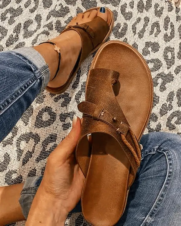 Elise | Open Toe Strappy Sandals for Women