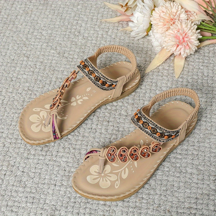 Isabelle – Decorative Comfort Strap Sandals