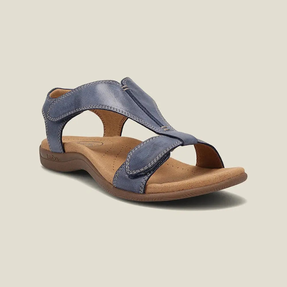 Josie | Open Toe Velcro Strap Sandals for Women