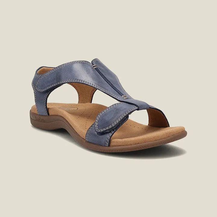 Josie | Open Toe Velcro Strap Sandals for Women
