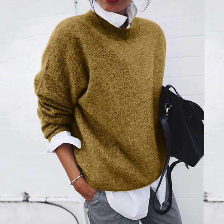Women's Crew Neck Jumper – Fine Knit Sweater