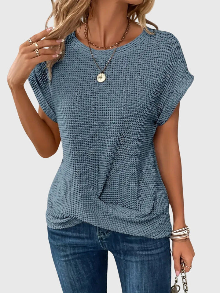 Isa | Crew Neck Blouse