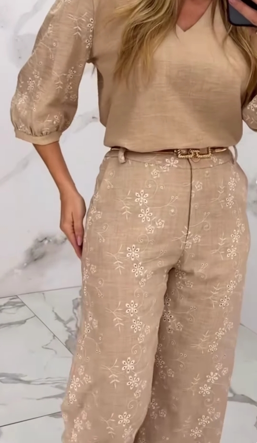 Isabella Embroidery Suit