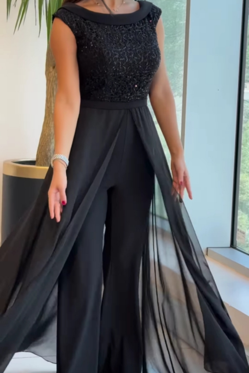 Celeste Tulle Jumpsuit