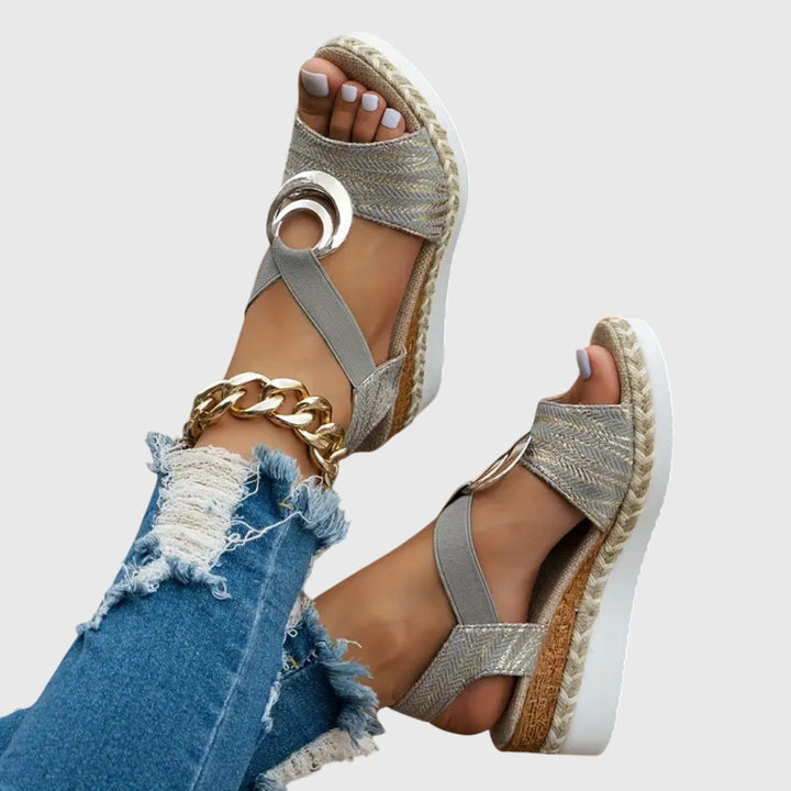 Olivia | Platform Espadrille Sandals for Women