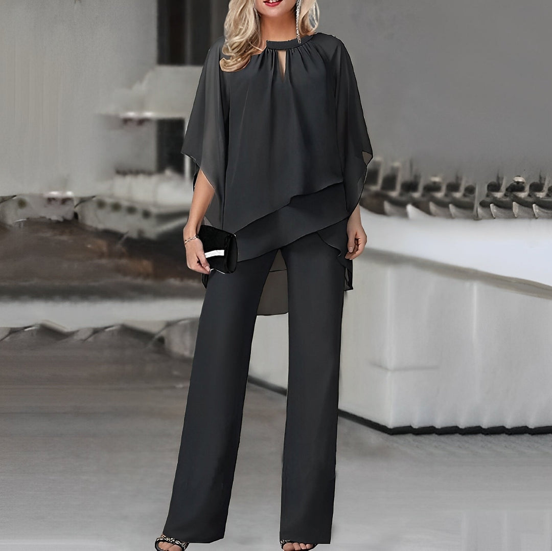 Liesbeth | Wide Leg Two-Piece Set for Women