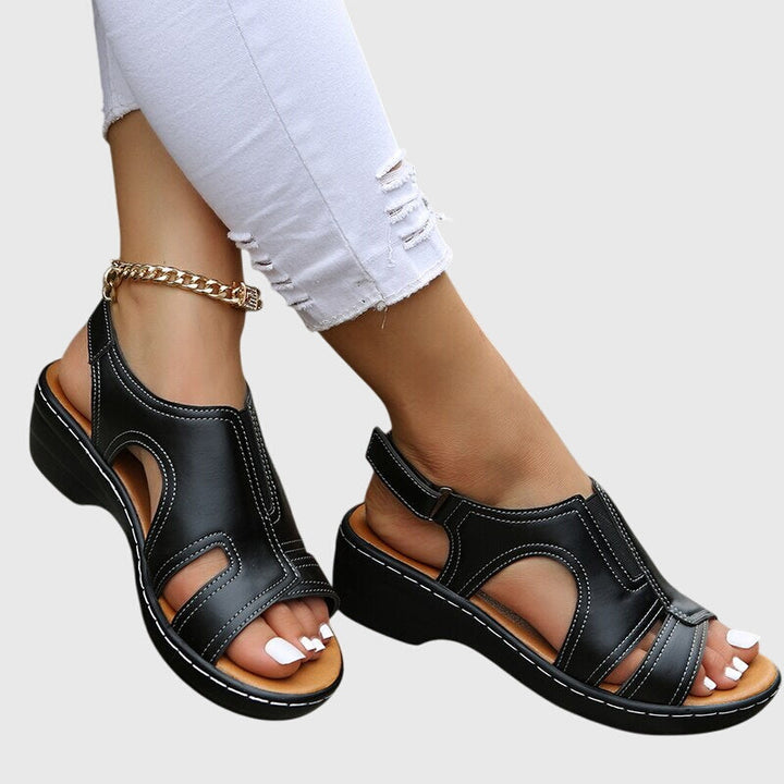 Samara | Open Toe Platform Sandals for Women