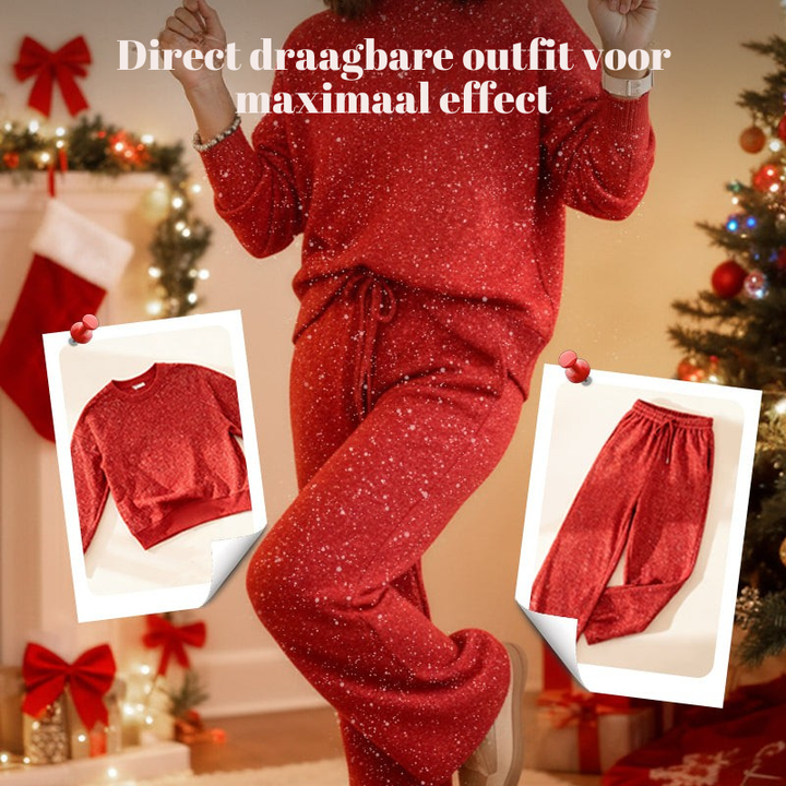 Vera - Comfortable & Festive Glitter Set