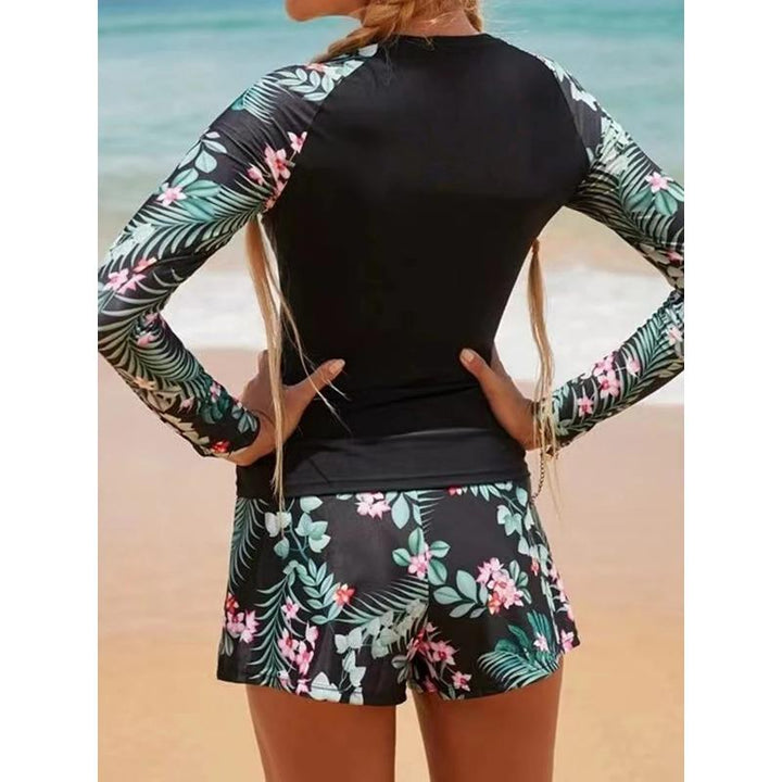 ZARA | LONG-SLEEVE TWO-PIECE SURFING SWIMSUIT