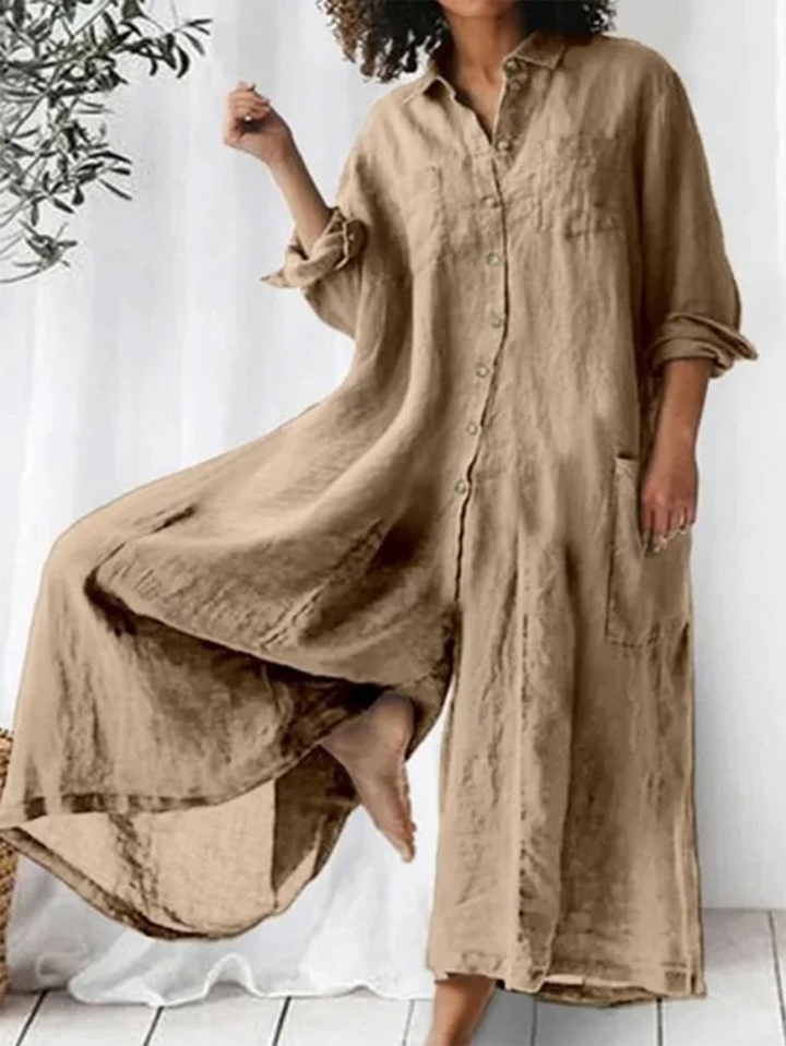 Sofia Wide Leg Jumpsuit