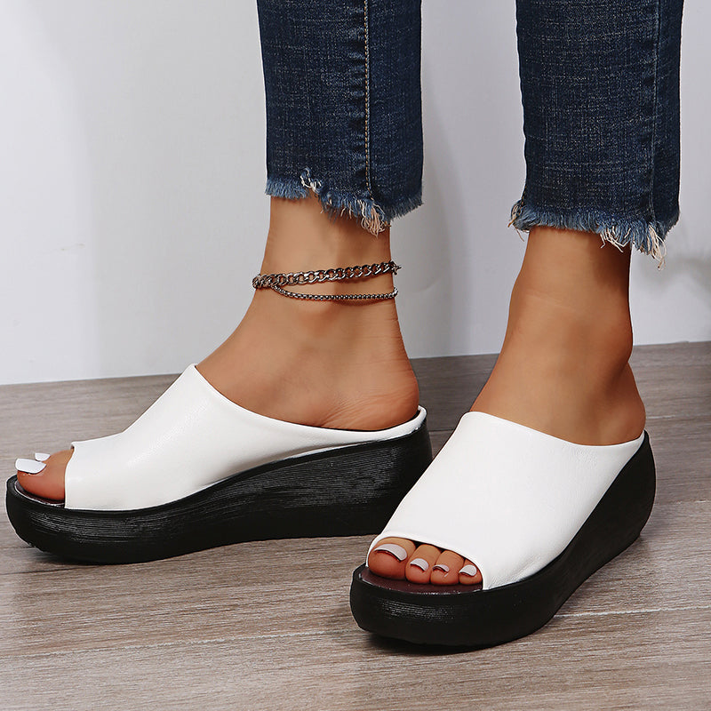 Elisa - Refined Slip-On Support Sandals