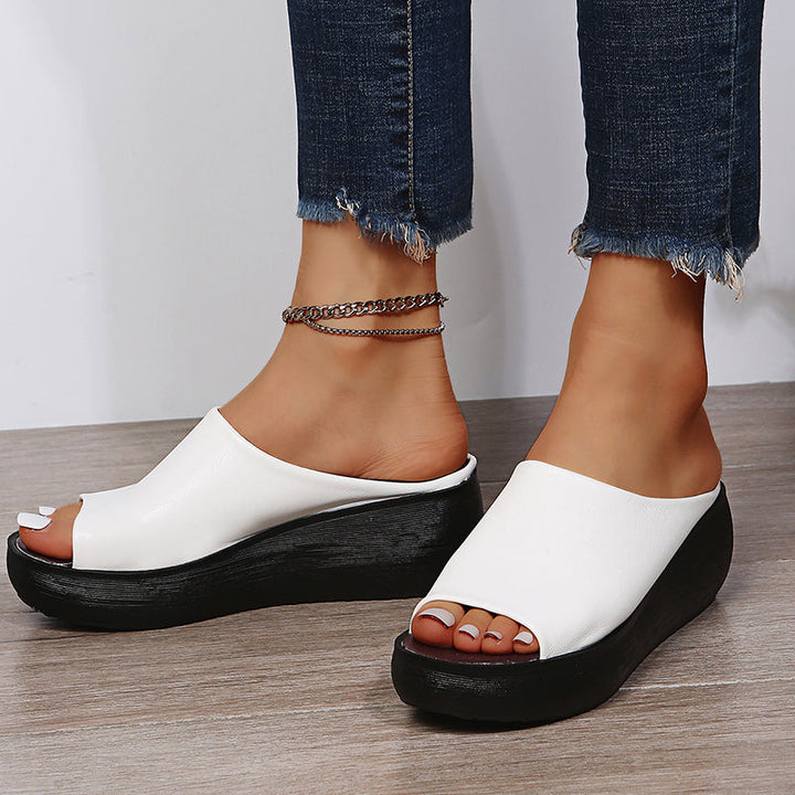 Elisa - Refined Slip-On Support Sandals