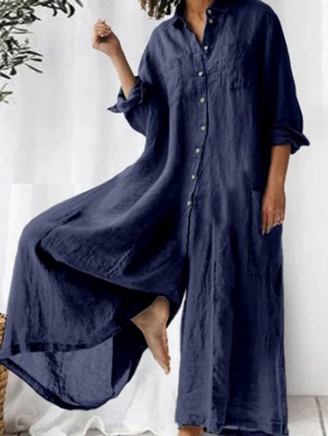Sofia Wide Leg Jumpsuit