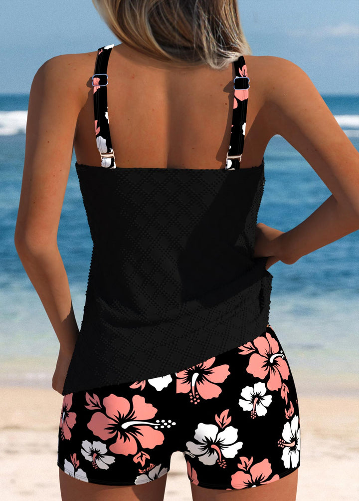 AUDREY | FLORAL PRINT TANKINI SET