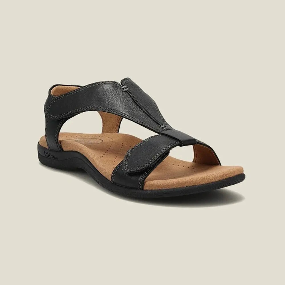 Josie | Open Toe Velcro Strap Sandals for Women