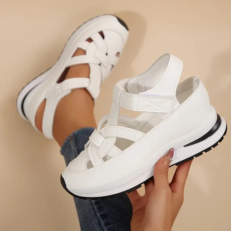 Saskia | Open Toe Platform Sandals for Women