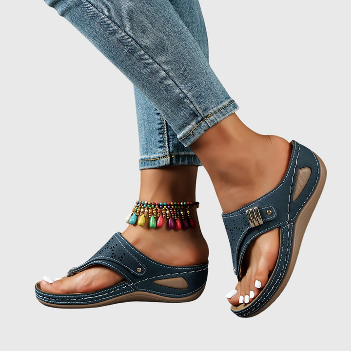 Livia | Platform Thong Sandals for Women