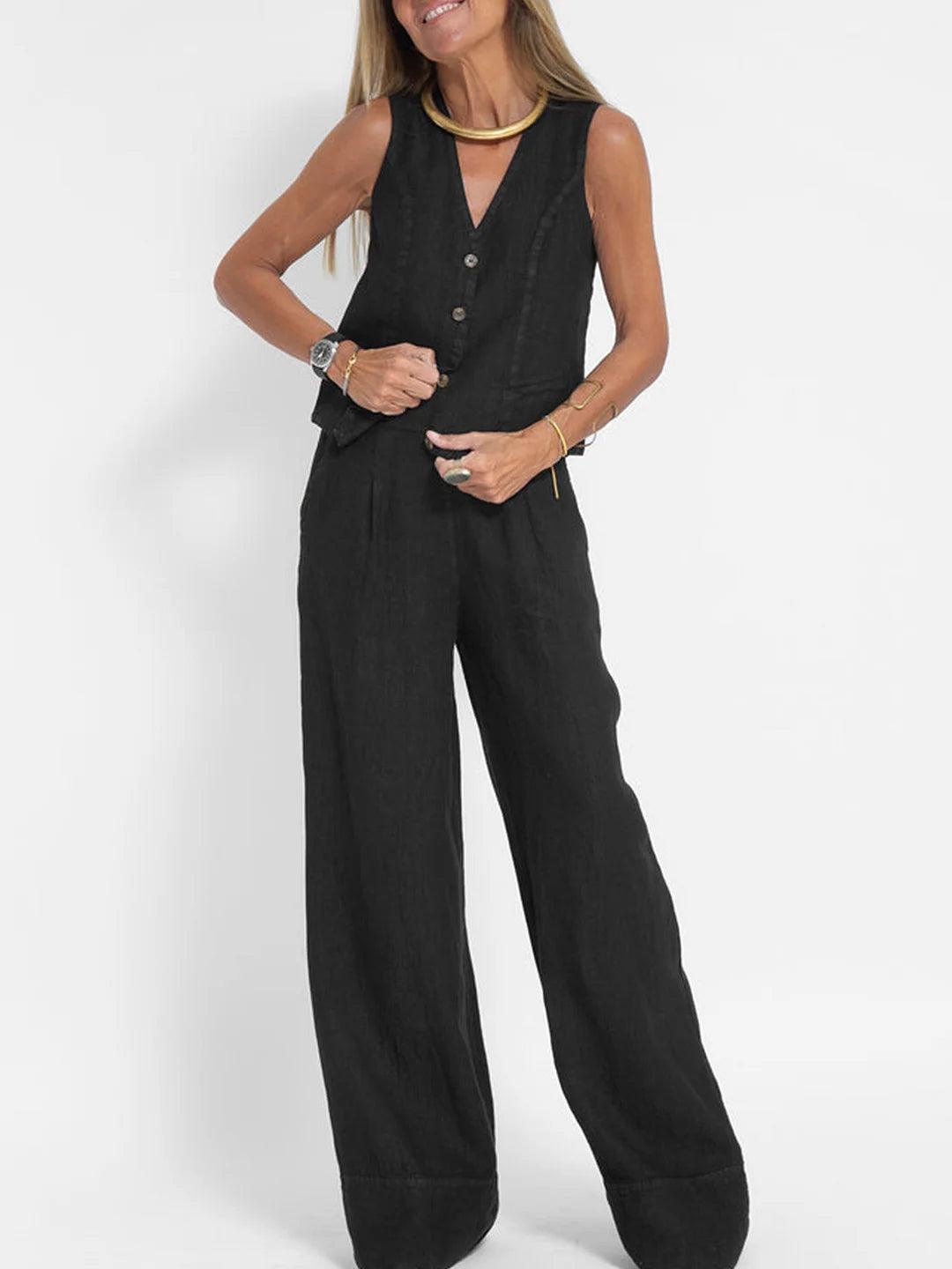 Liam Cotton Leisure Suit