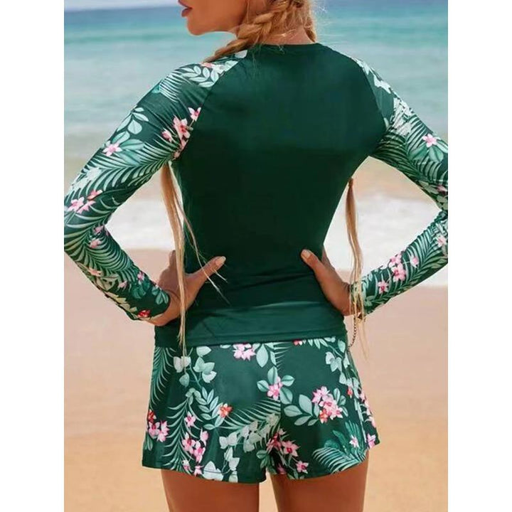 ZARA | LONG-SLEEVE TWO-PIECE SURFING SWIMSUIT
