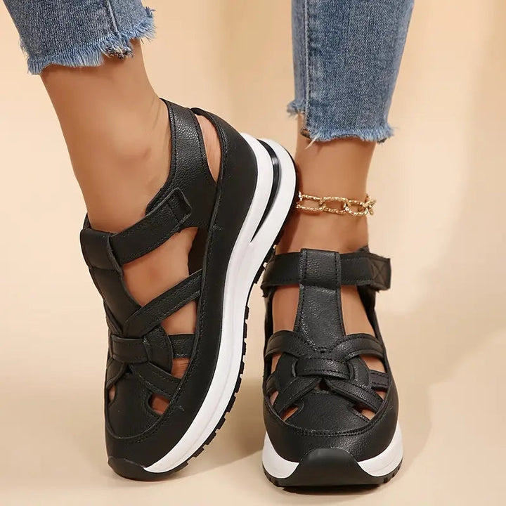 Saskia | Open Toe Platform Sandals for Women
