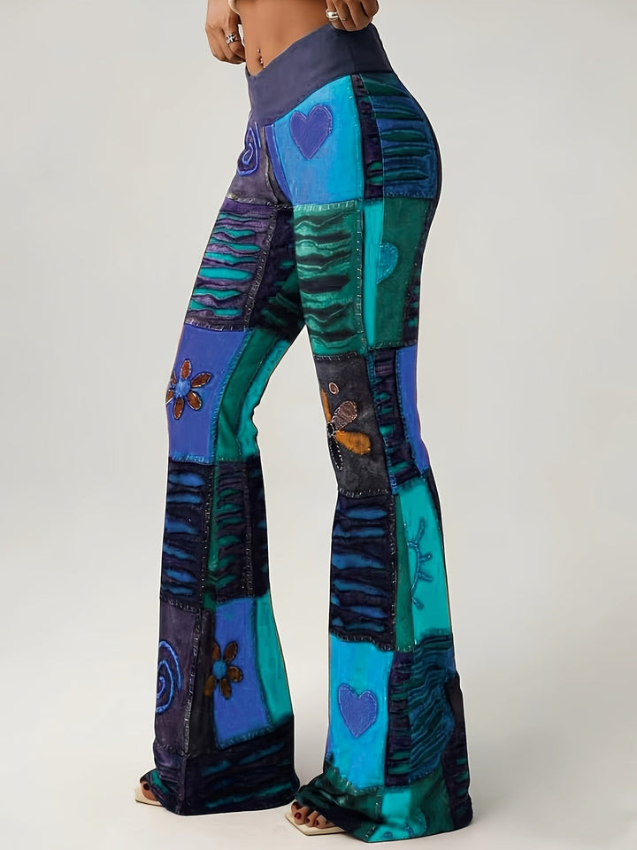 Quincy | Art Flare Pants
