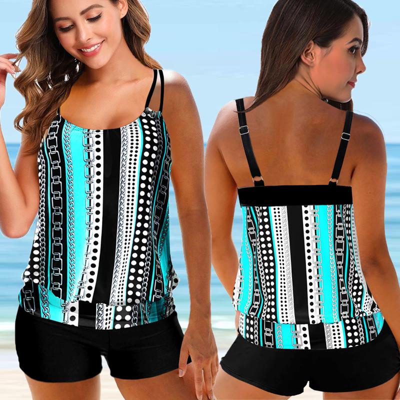 RUBY | PRINTED BATHING SUIT TWO-PIECE SWIMSUITS