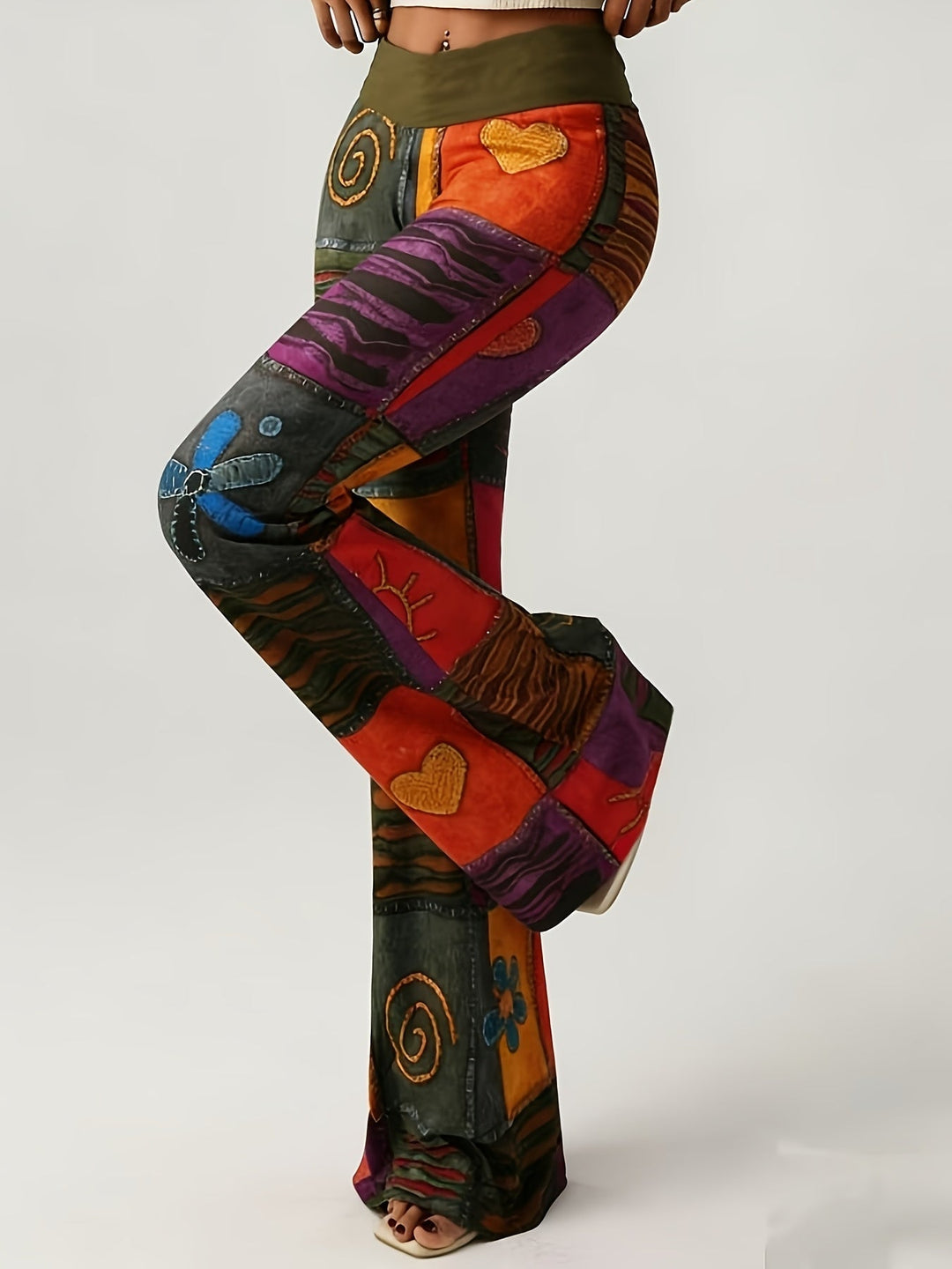 Quincy | Art Flare Pants