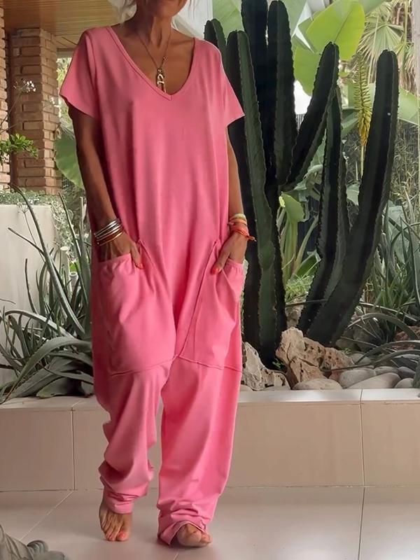Sofia V-neck Jumpsuit