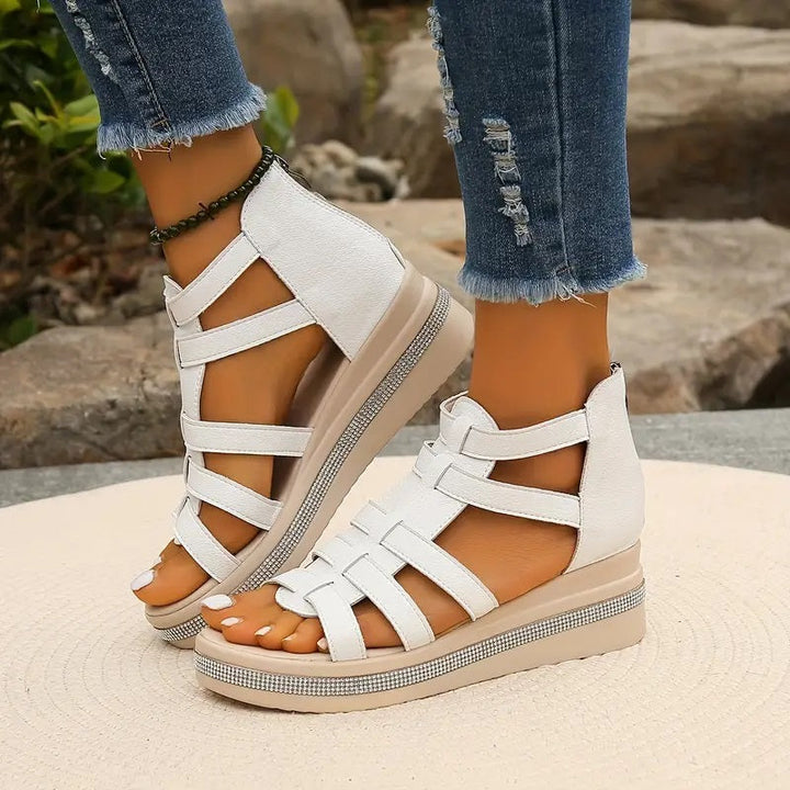 Hannah | Platform Strappy Sandals for Women