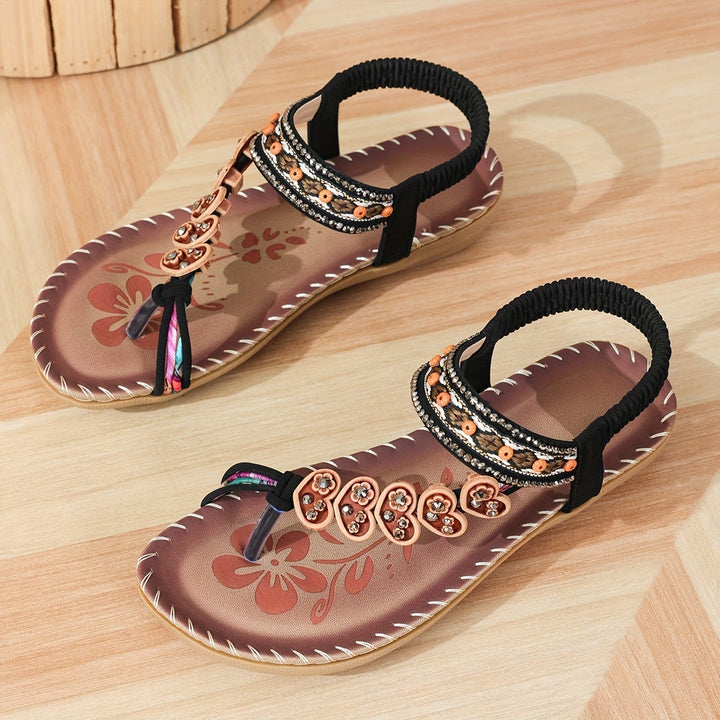 Isabelle – Decorative Comfort Strap Sandals