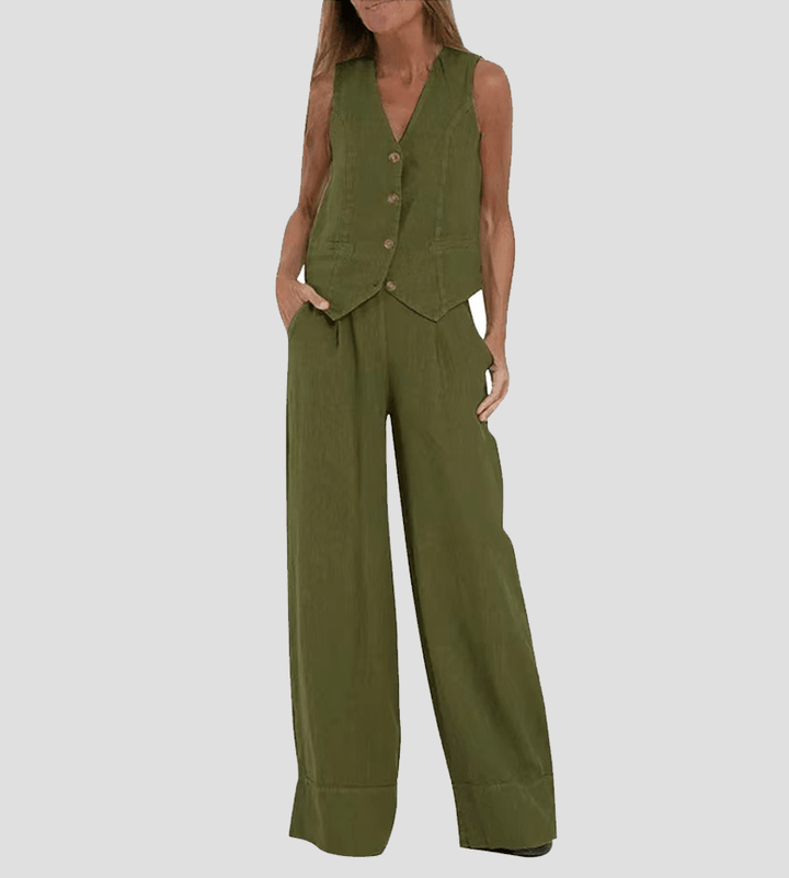 Liam Cotton Leisure Suit