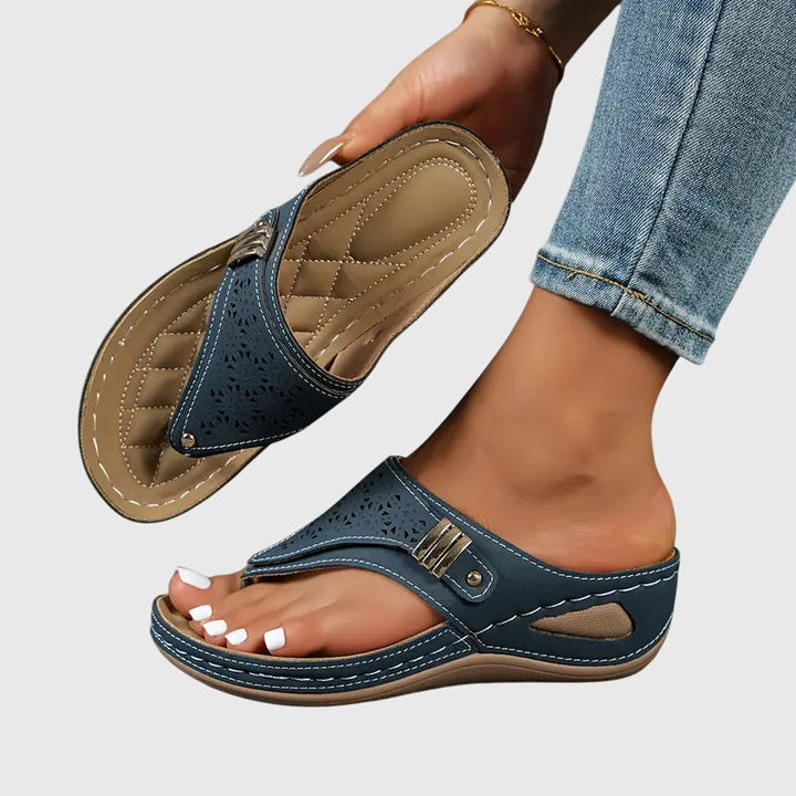 Darya | Open Toe Platform Sandals for Women