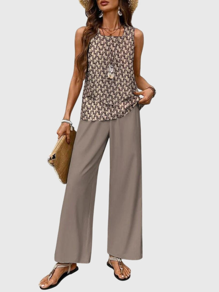 Brenda™ | Elegant 2-Piece Summer Set