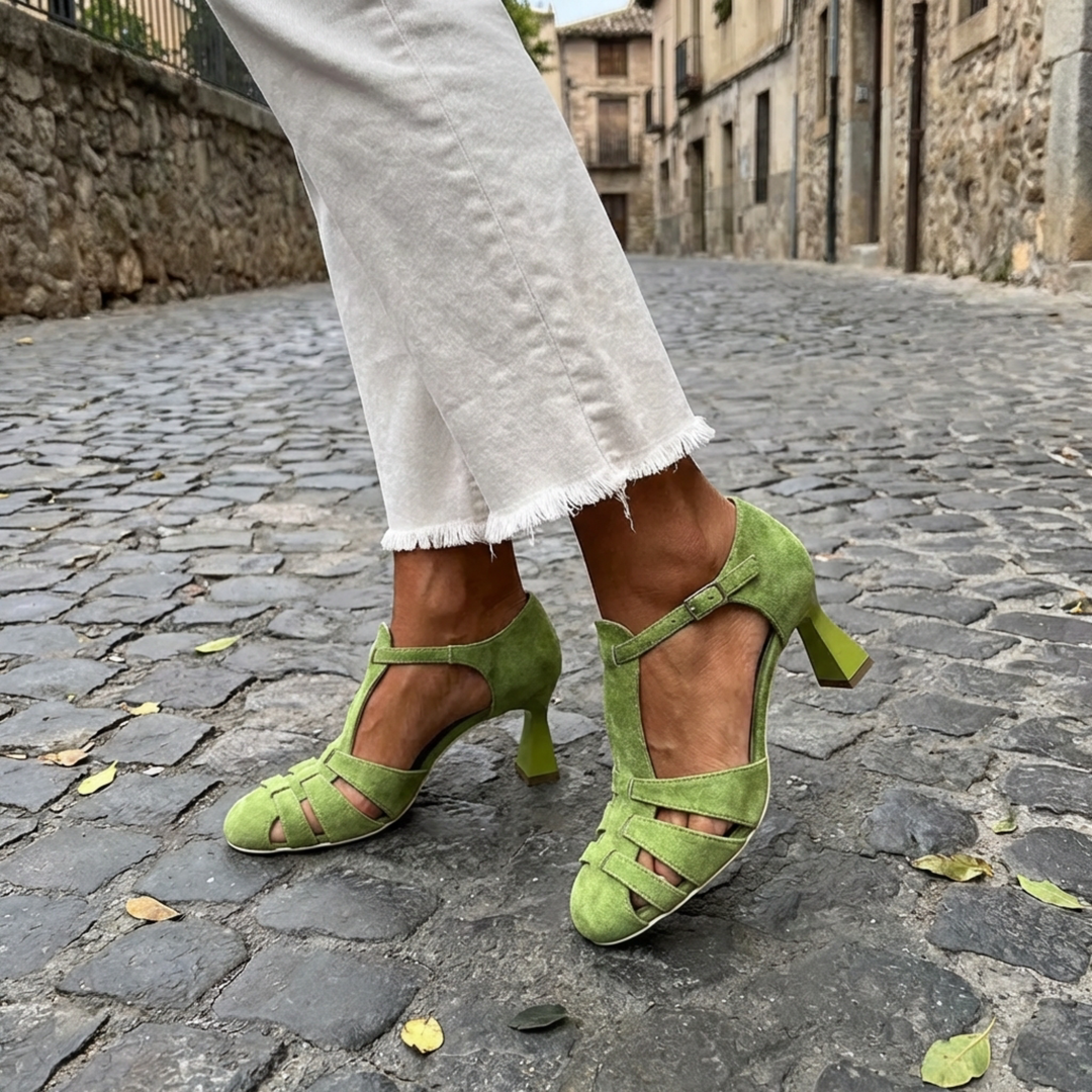 Isabel | Strappy Block Heel Sandals for Women